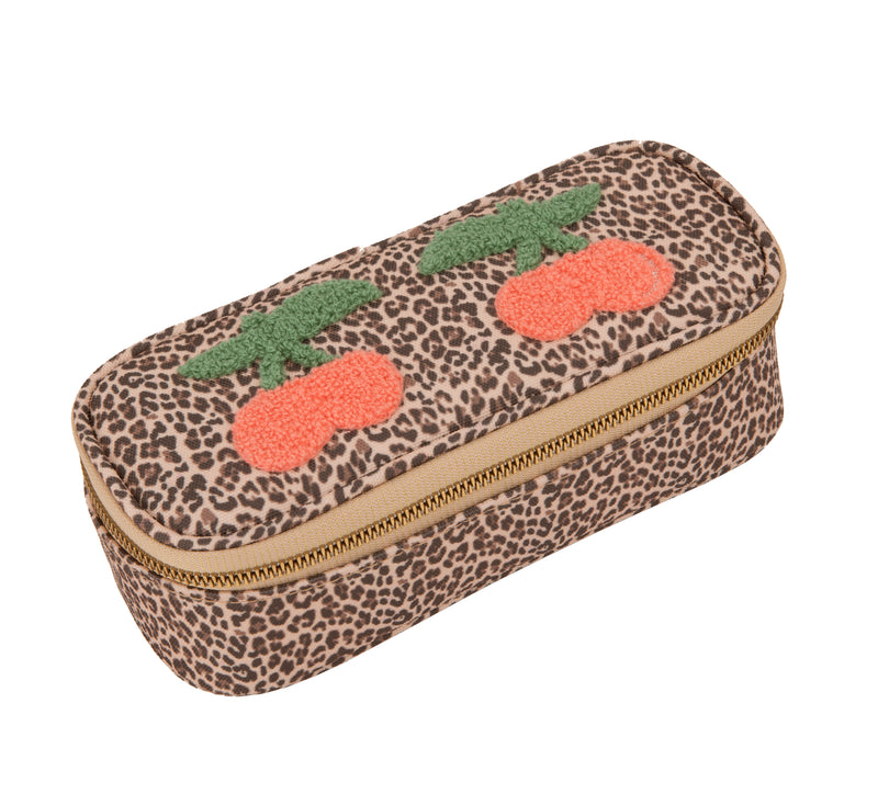 Jeune Premier Federmappe Leopard Cherry bei Yay Kids