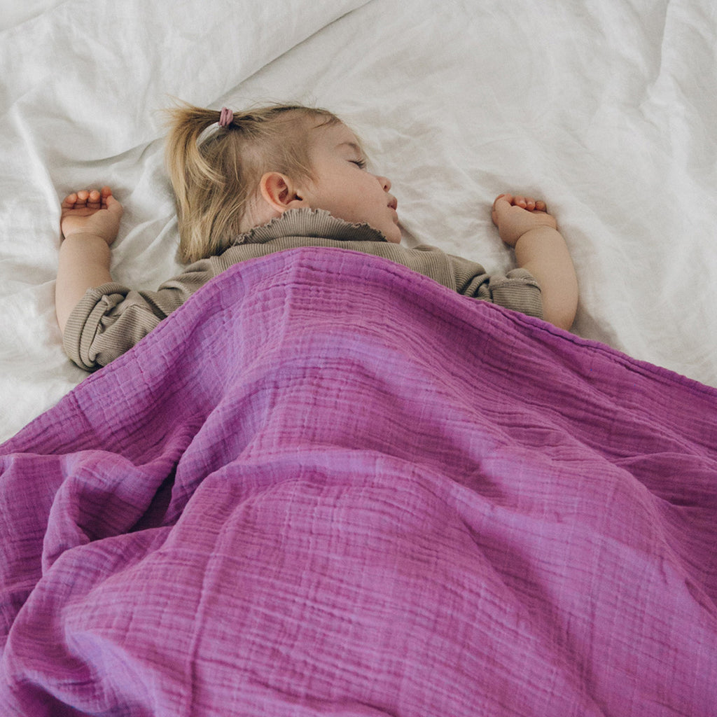 Petit Stellou Baby Mulltuch Nooshi Blanket Crocus bei Yay Kids