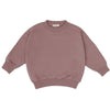 Organic Chunky Sweater Soft Amethyst