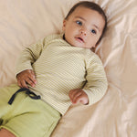 Phil & Phae Organic Chunky Baby Shorts Fresh Lavender bei Yay Kids