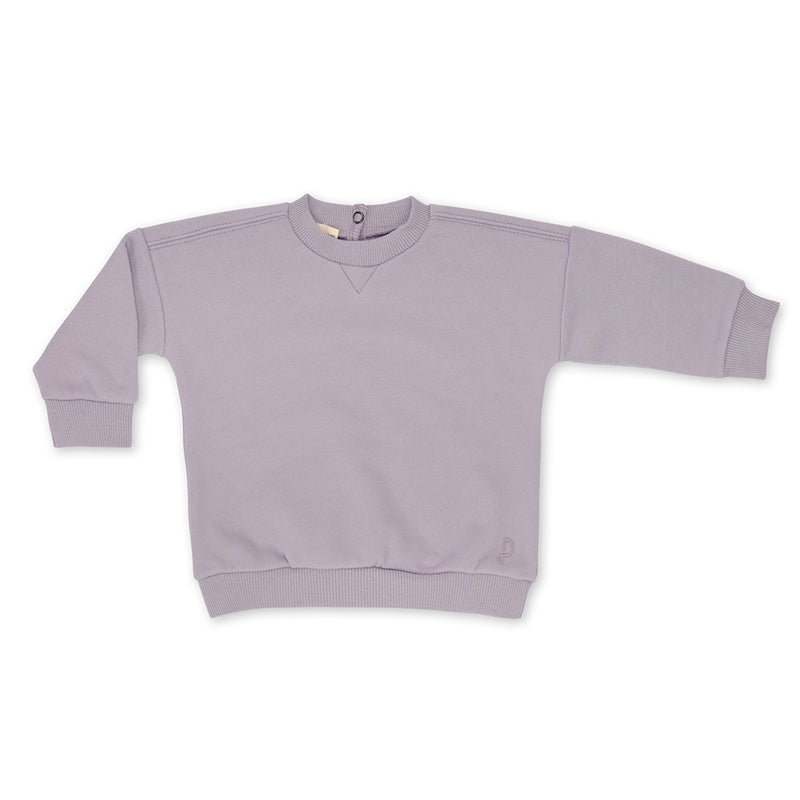 Organic Chunky Summer Sweater Fresh Lavender