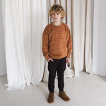 Phil & Phae Kinder Hose Bio-Bauwolle Burnt Sienna bei Yay Kids