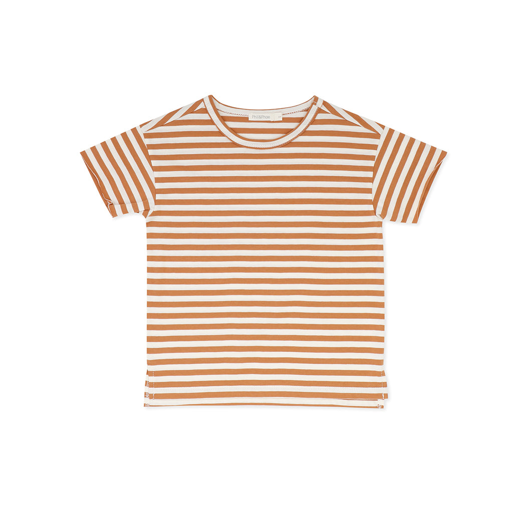 Phil & Phae Kinder Oversized Tee S/S Stripes Hazel bei Yay Kids
