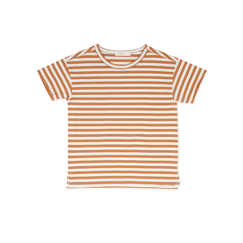 Phil & Phae Kinder Oversized Tee S/S Stripes Hazel bei Yay Kids