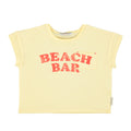 Piupiuchick Kinder T-Shirt "Beach Bar" light yellow bei Yay Kids