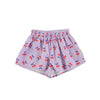 Piupiuchick Shorts Purple & White Checkered with Cherries bei Yay Kids