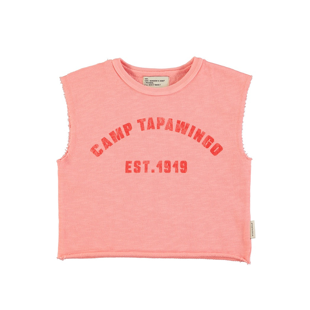 Piupiuchick Sleeveless T-Shirt Camp Tapawingo bei Yay Kids