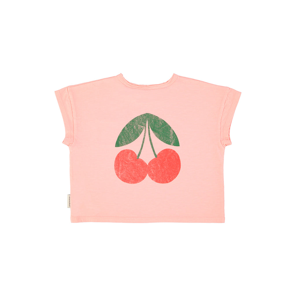 Piupiuchick Kinder T-Shirt "Ma Chérie" light pink bei Yay Kids