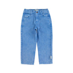 Piupiuchick Kinder Unisex Trousers Washed Navy Blue bei Yay Kids