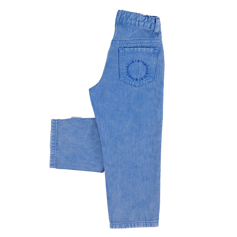 Piupiuchick Kinder Unisex Trousers Washed Navy Blue bei Yay Kids