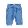 Piupiuchick Kinder Unisex Trousers Washed Navy Blue bei Yay Kids