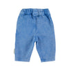 Piupiuchick Baby Unisex Trousers Washed Navy Blue bei Yay Kids