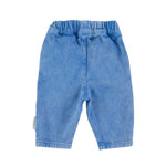 Piupiuchick Baby Unisex Trousers Washed Navy Blue bei Yay Kids