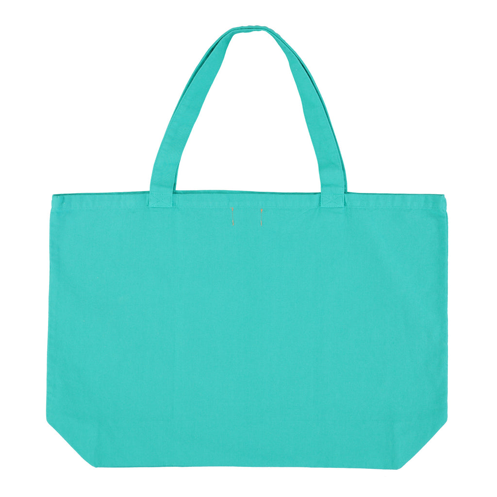 Piupiuchick Frauen XL Logo Shopper Turquoise bei Yay Kids
