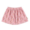 Piupiuchick Kinder Jupe in Rosa mit Fisch-Illustration bei Yay Kids