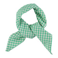 Piupiuchick Bandana green & ecru checkered bei Yay Kids