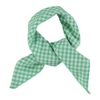 Piupiuchick Bandana green & ecru checkered bei Yay Kids