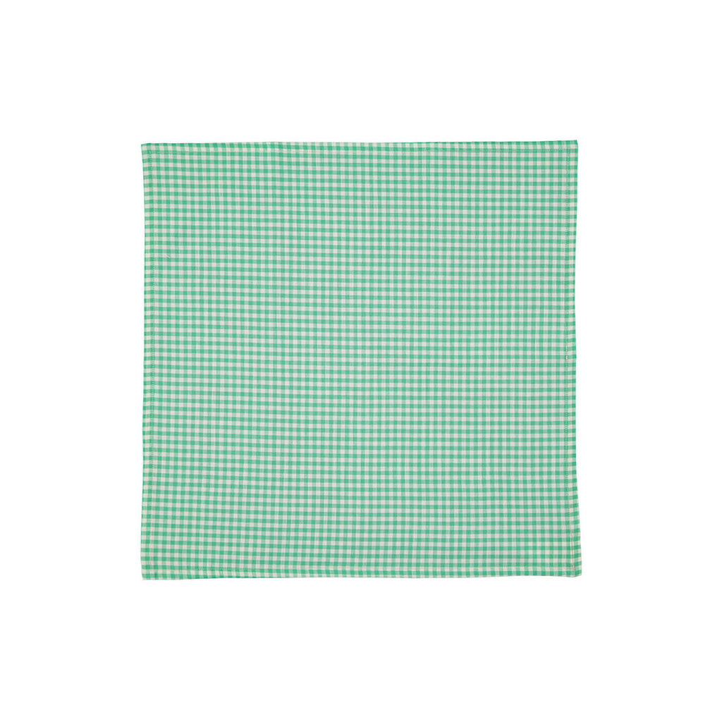 Piupiuchick Bandana green & ecru checkered bei Yay Kids