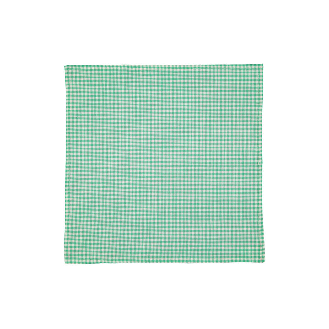 Piupiuchick Bandana green & ecru checkered bei Yay Kids