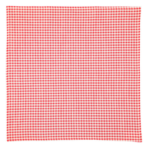 Piupiuchick Bandana red & ecru checkered bei Yay Kids