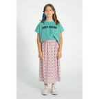 Piupiuchick Kinder Frotteé T-Shirt turquoise w/ "best friend" print bei Yay Kids