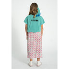 Piupiuchick Kinder Frotteé T-Shirt turquoise w/ "best friend" print bei Yay Kids
