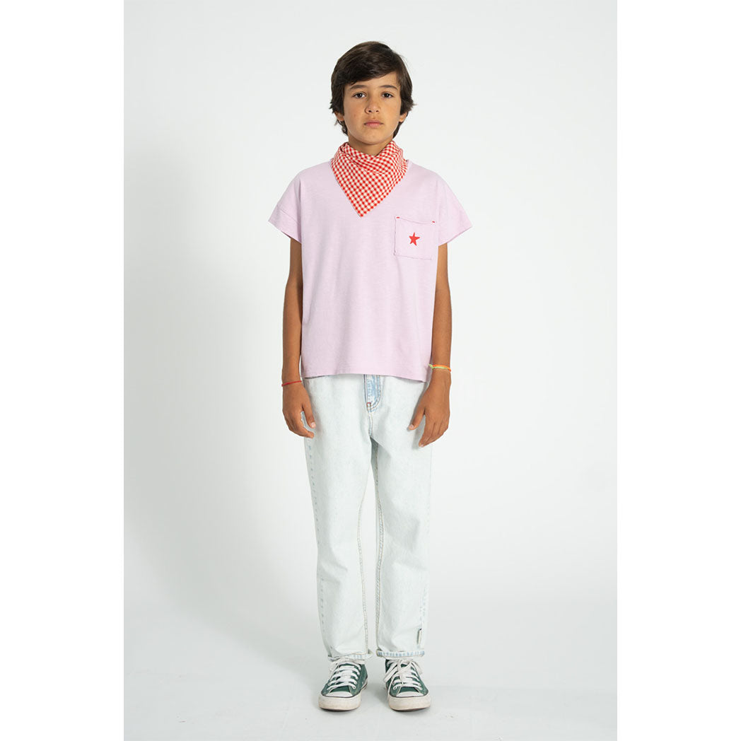 Piupiuchick Kinder Unisex Jeans Washed Light Blue bei Yay Kids