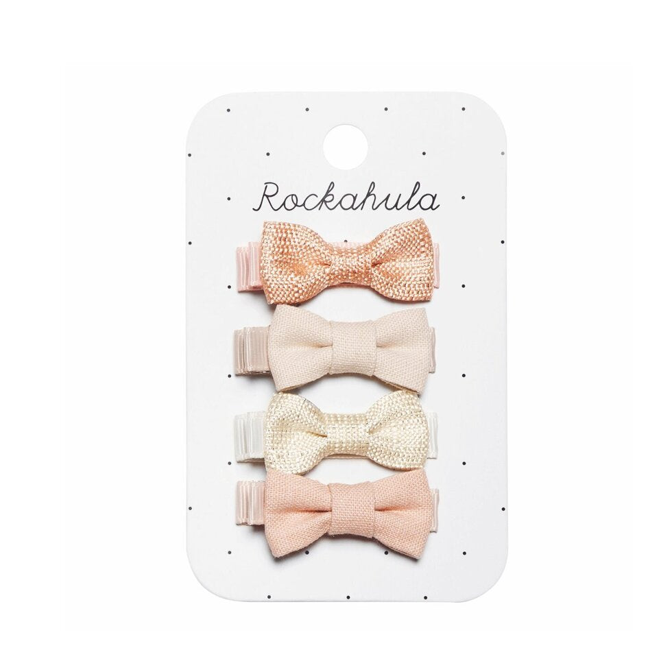 Rockahula Mädchen Haar Maschen Mini Bow Linen bei Yay Kids