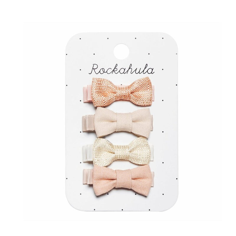 Rockahula Mädchen Haar Maschen Mini Bow Linen bei Yay Kids