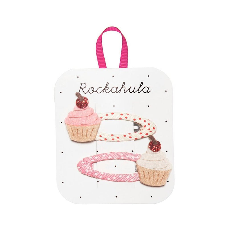 Rockahula Mädchen Haar Clips Cherry Cupcake bei Yay Kids
