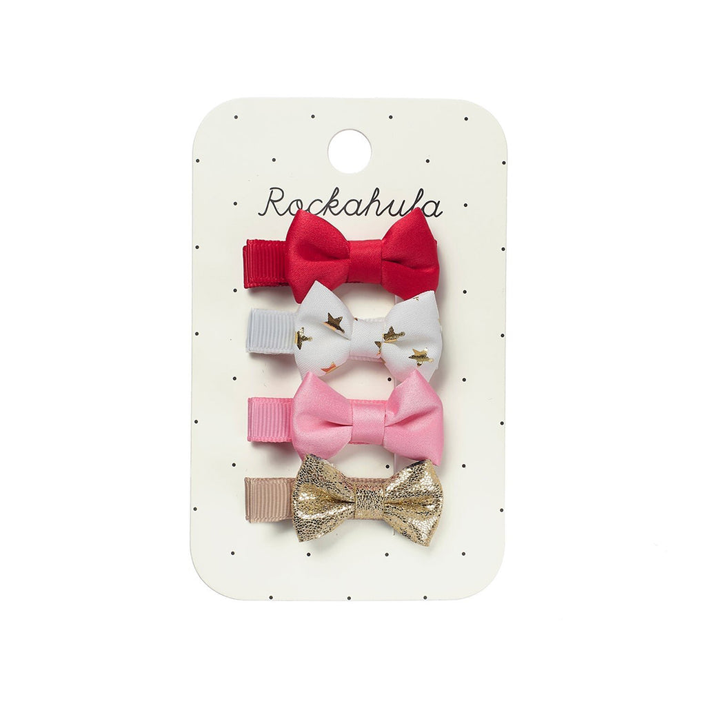 Rockahula Mädchen Mini Haarclips Bow Festive bei Yay Kids