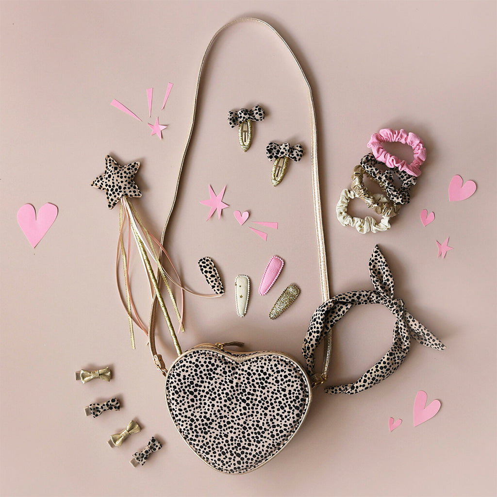 Rockahula Mädchen Mini Haarclips Leopard Shimmer bei Yay Kids