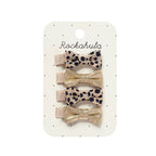 Rockahula Mädchen Mini Haarclips Leopard Shimmer bei Yay Kids