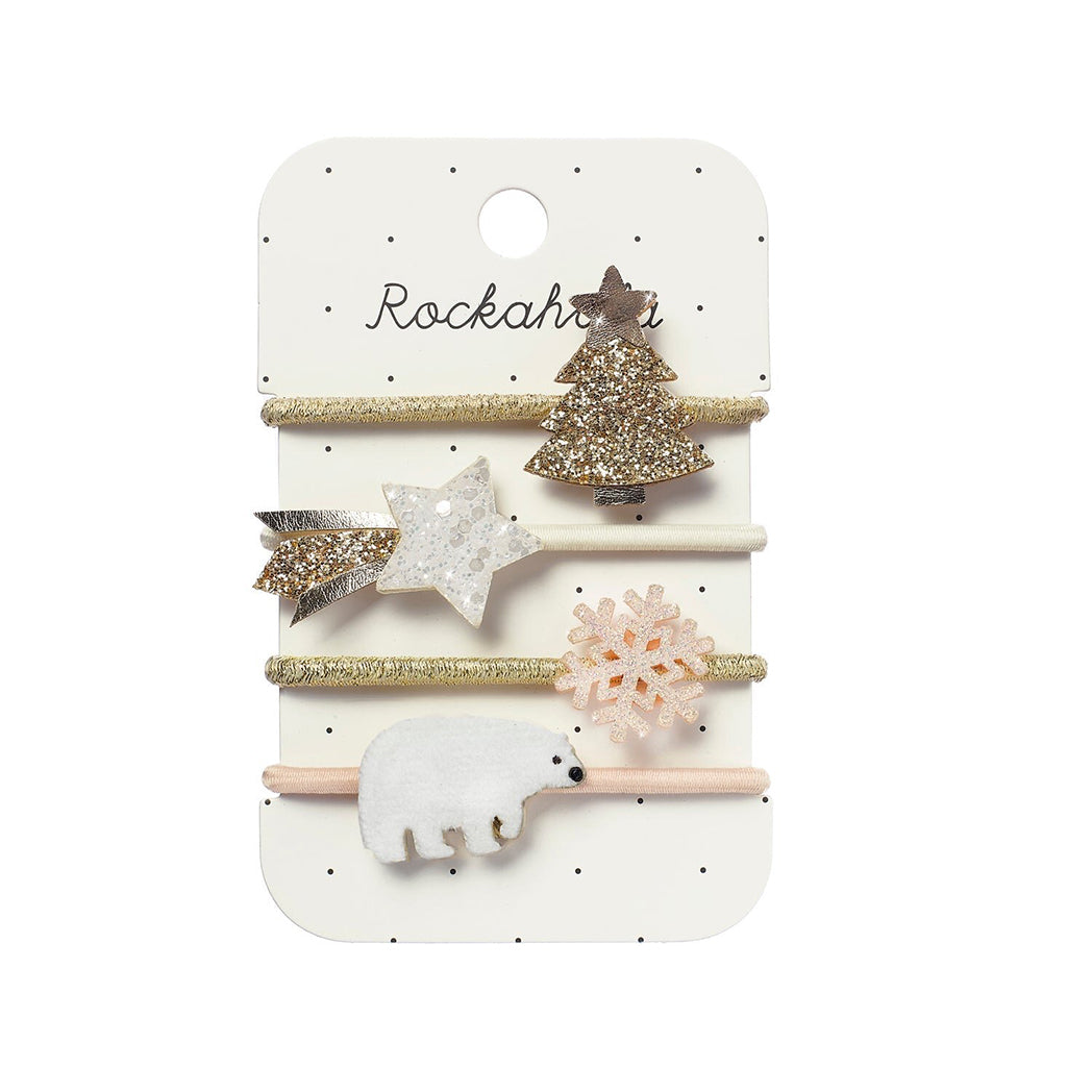Rockahula Mädchen Haargummi Set North Pole Christmas bei Yay Kids