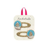 Rockahula Mädchen Haar Clips Shimmer Snow Globe bei Yay Kids