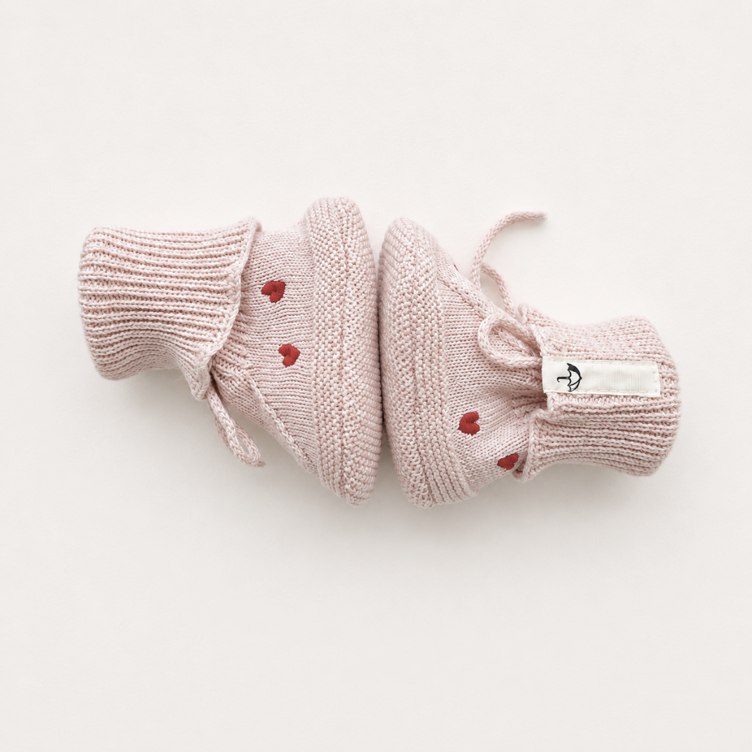 Baby Booties Sweetheart