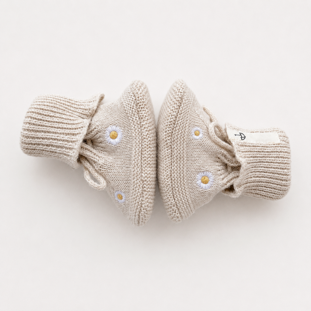 Baby Booties Daisy Bloom
