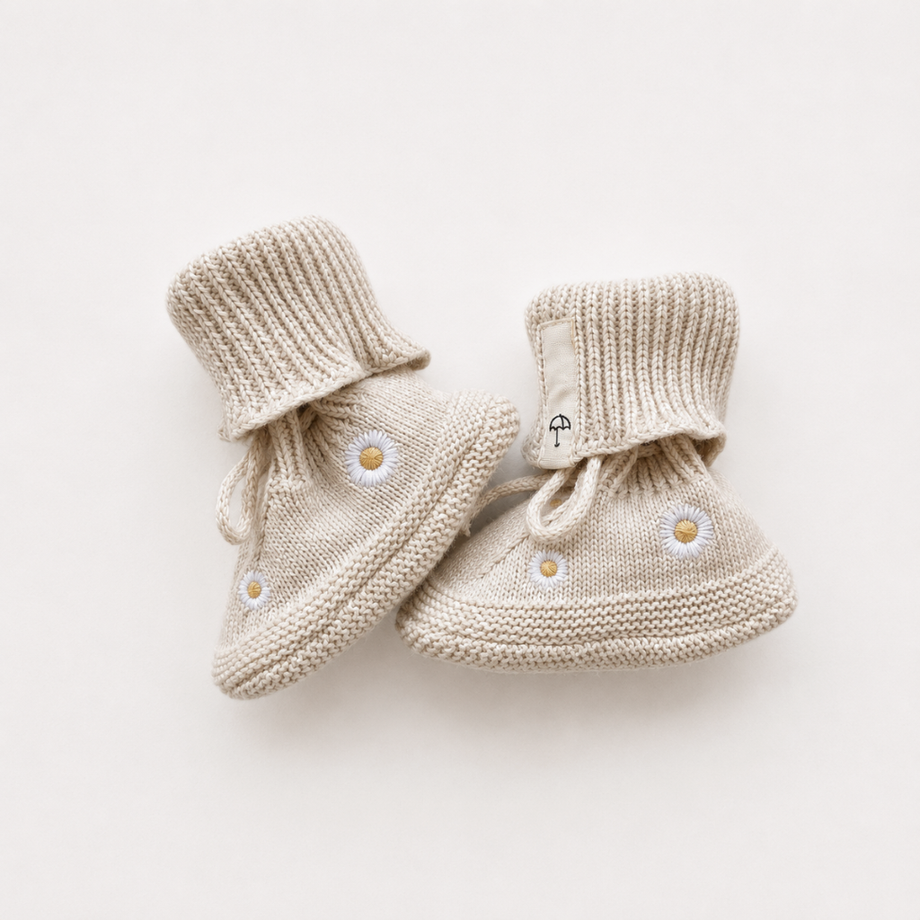 Baby Booties Daisy Bloom