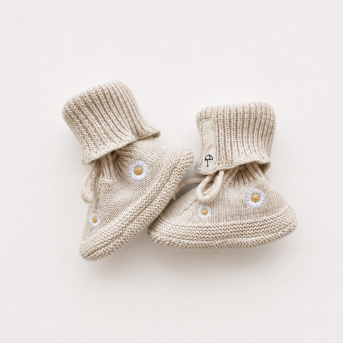 Baby Booties Daisy Bloom