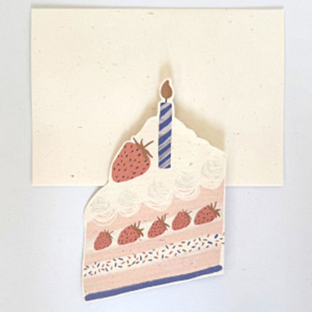 Atelier Sasu Grusskarte mit Couvert Kuchen bei Yay Kids