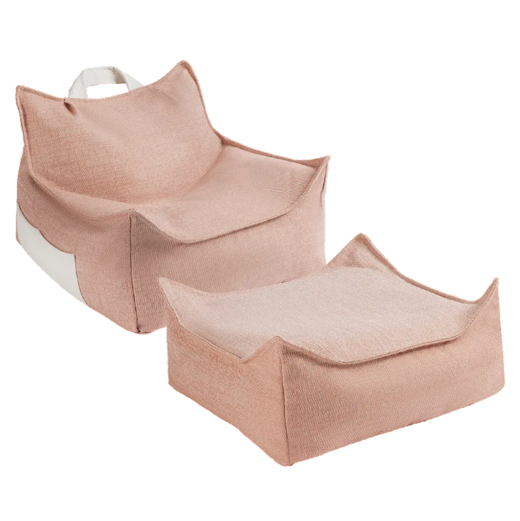 Outdoor Sitzsack & Ottoman Set in neuen Farben – Wigiwama