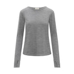 Smalls Women Ultrafine Merino Long Sleeve Grey Marle bei Yay Kids