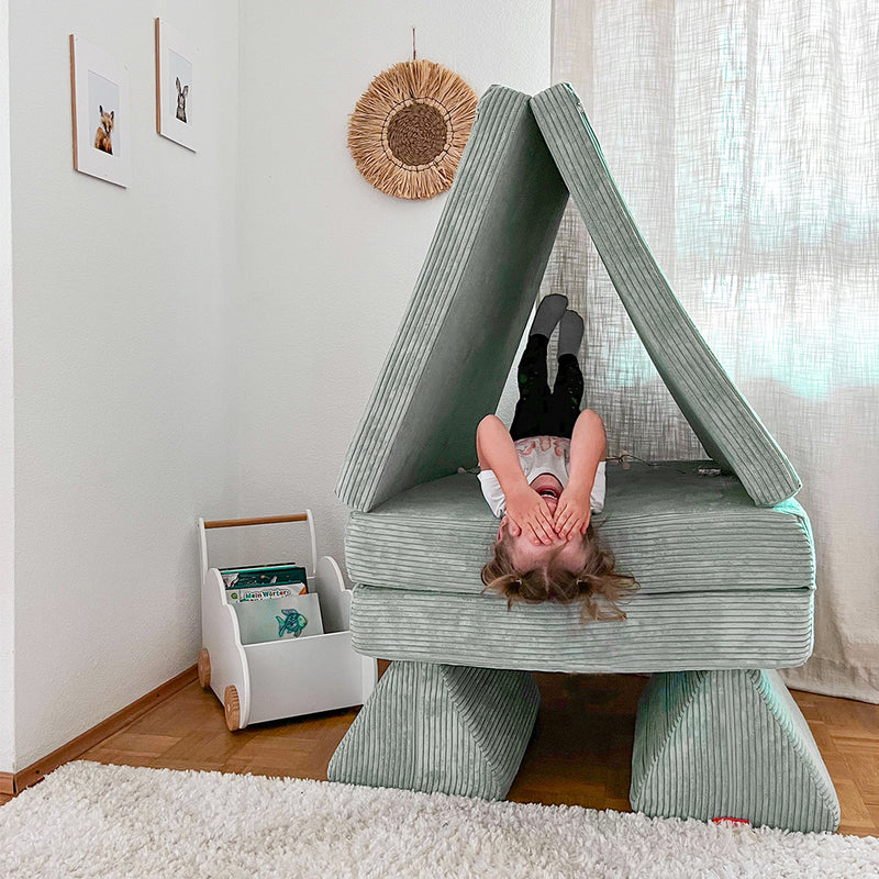 Funzy Spielsofa Cord Collection in vielen Farben bei Yay Kids
