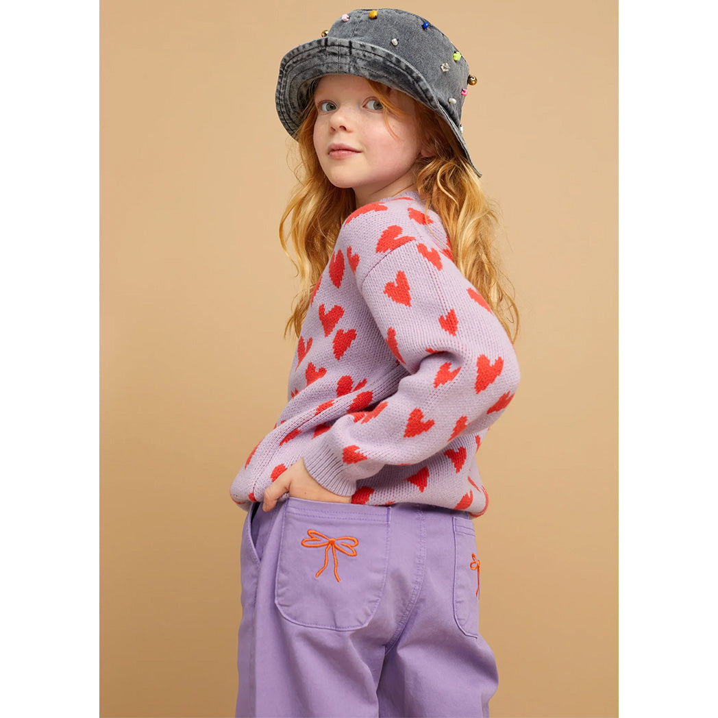Sproet & Sprout Kinder Denim Hose Lavender bei Yay Kids
