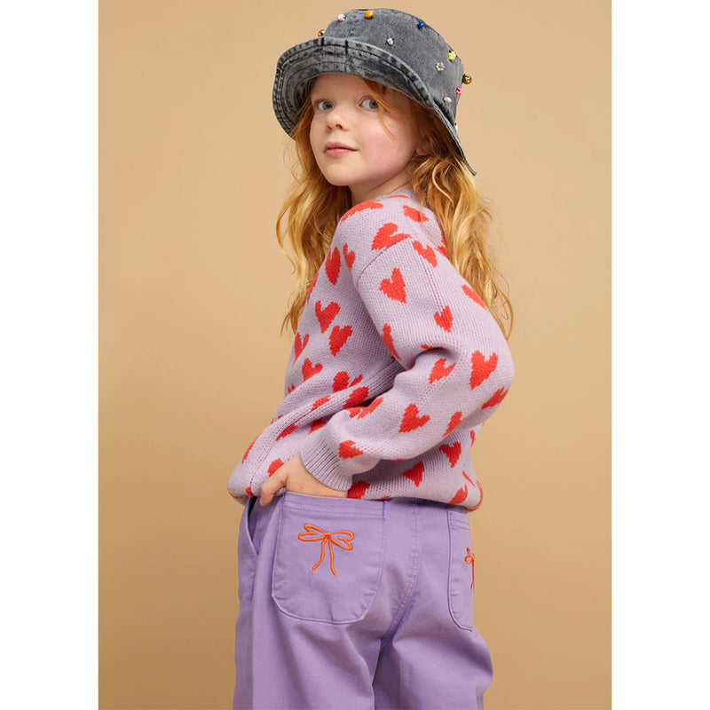 Sproet & Sprout Kinder Denim Hose Lavender bei Yay Kids