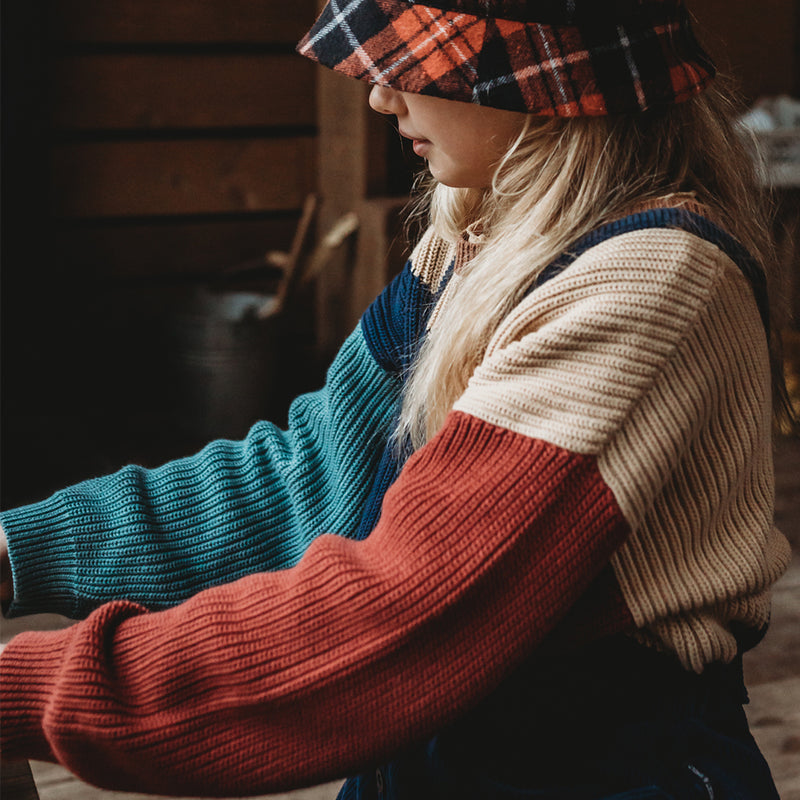 Sproet & Sprout Kinder Pullover Colour Block bei Yay Kids