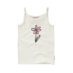 Sproet & Sprout Singlet Top Daisy Off-White bei Yay Kids