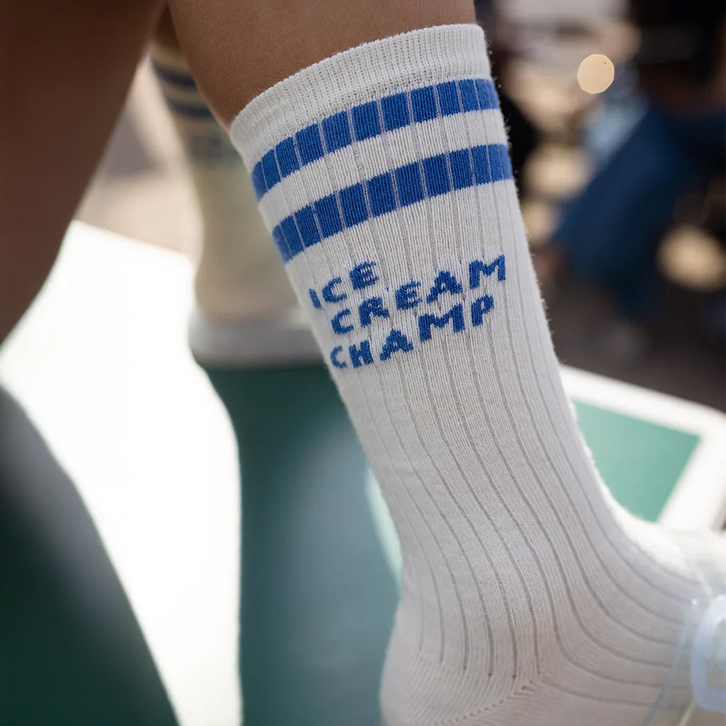Sproet & Sprout Sport Socken Ice Cream Champ off-white bei Yay Kids