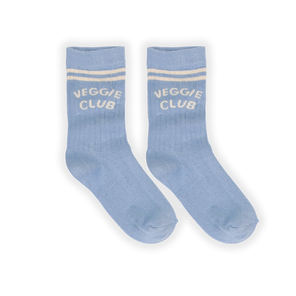 Sproet & Sprout Socks Veggie Club Breezy Blue bei Yay Kids