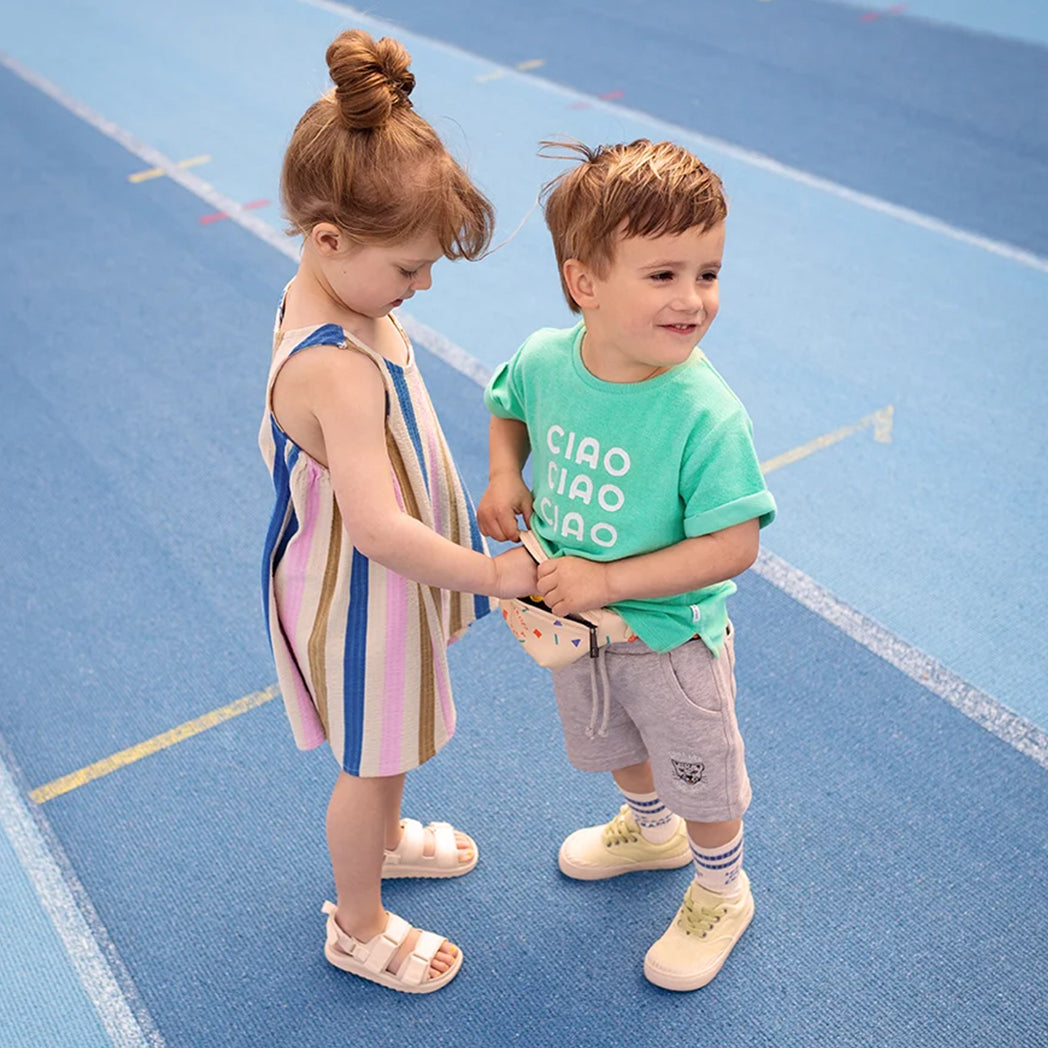 Sproet & Sprout Frottee T-Shirt Ciao Jade green bei Yay Kids